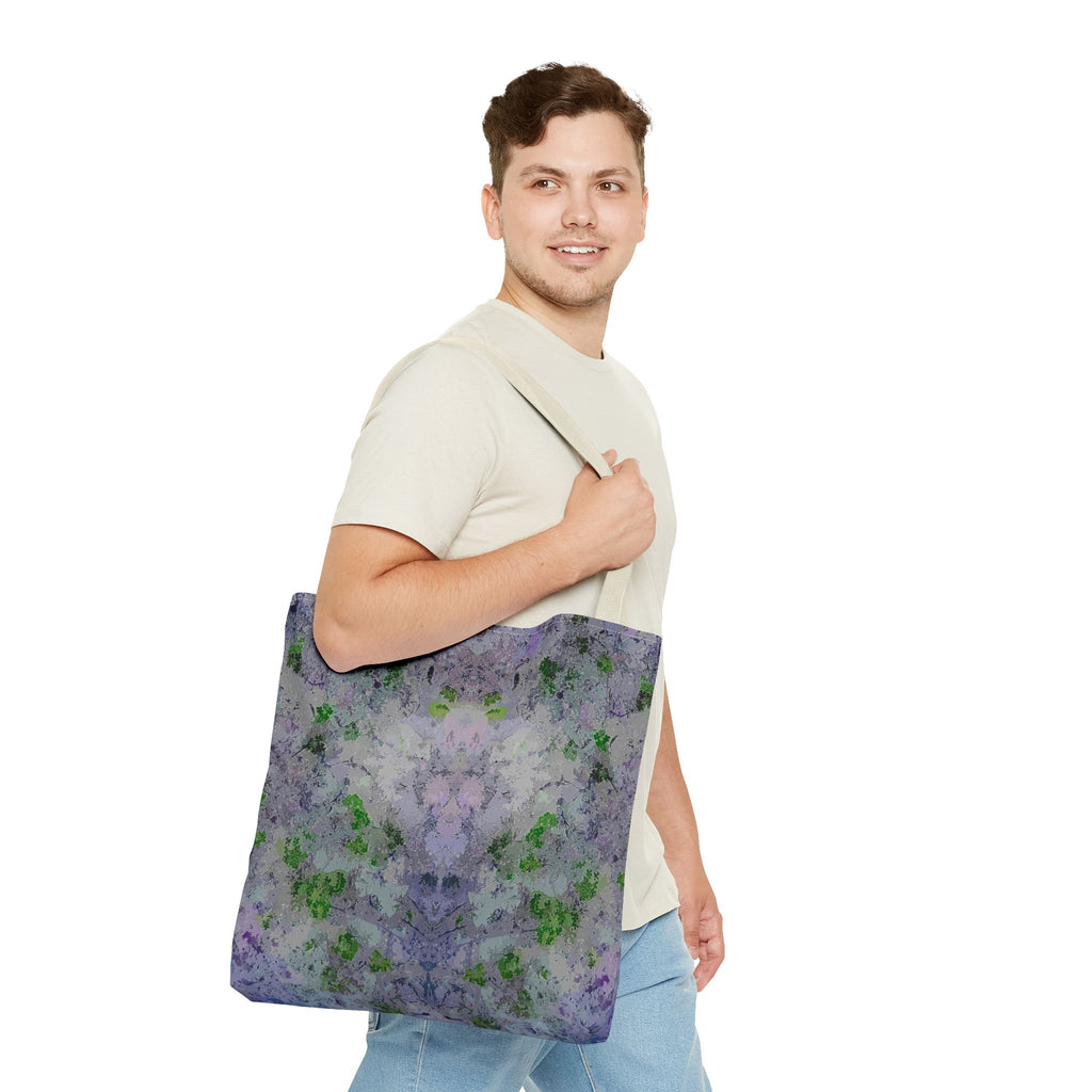 Kaleidoscope Watercolor Tote Bag – Floral Abstract AOP Carryall