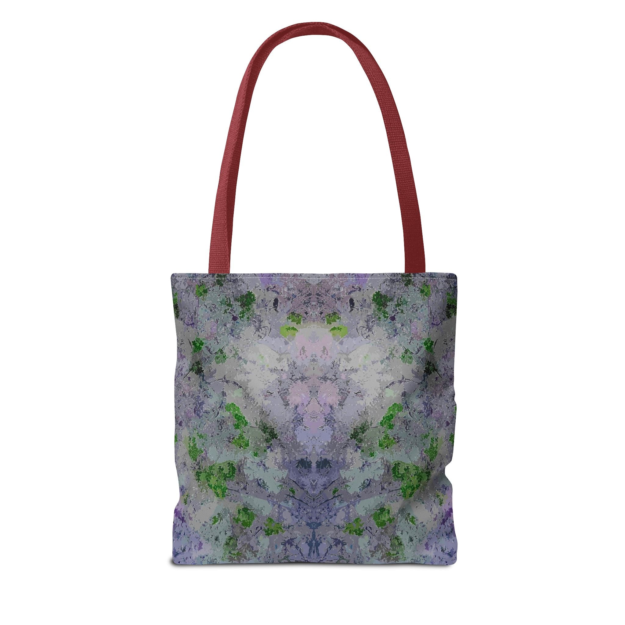 Kaleidoscope Watercolor Tote Bag – Floral Abstract AOP Carryall
