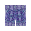 Purple Tie-Dye Biker Shorts — Women's Kaleidoscope Activewear