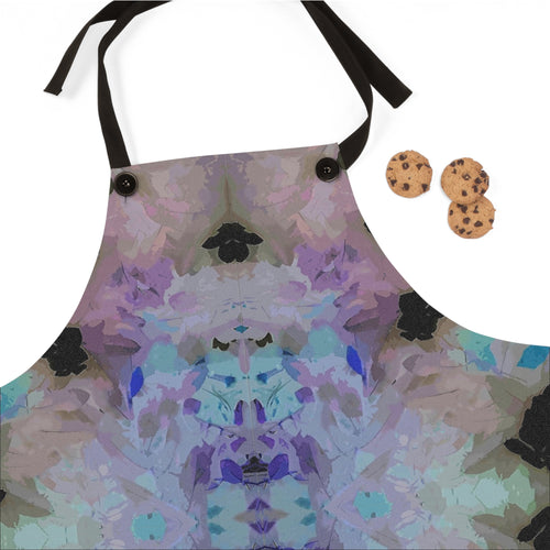 Abstract Lavender Kaleidoscope Apron