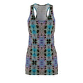 Kaleidoscope Tie-Dye Racerback Dress — Pastel Boho AOP