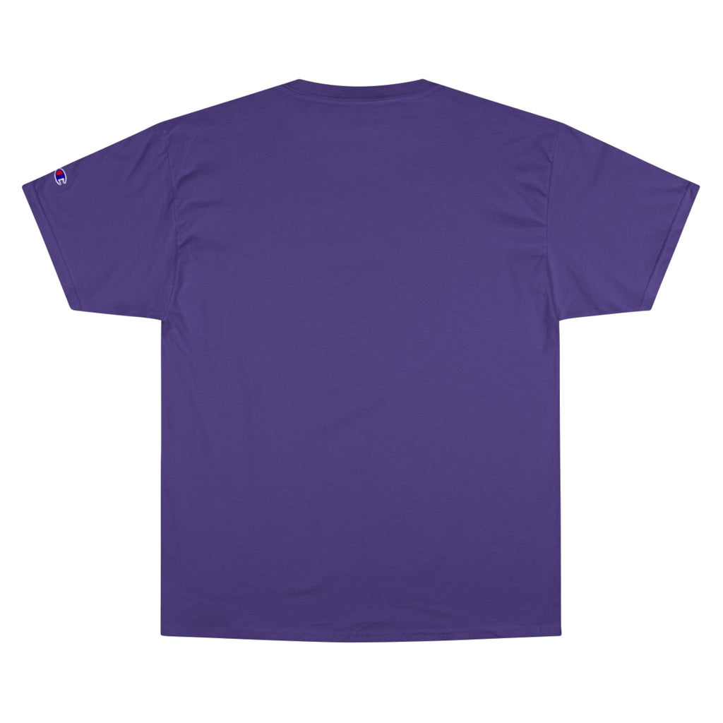 Abstract Kaleidoscope Tee — Purple Blue Symmetry Graphic T-Shirt