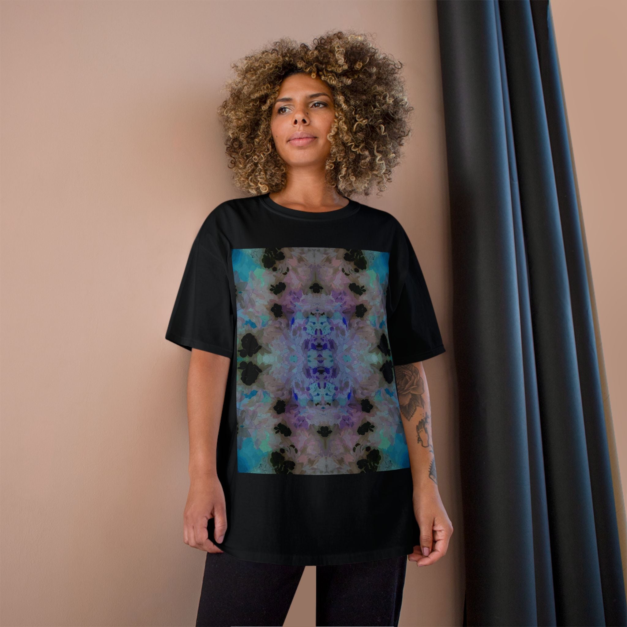 Kaleidoscope Tie-Dye Champion T-Shirt