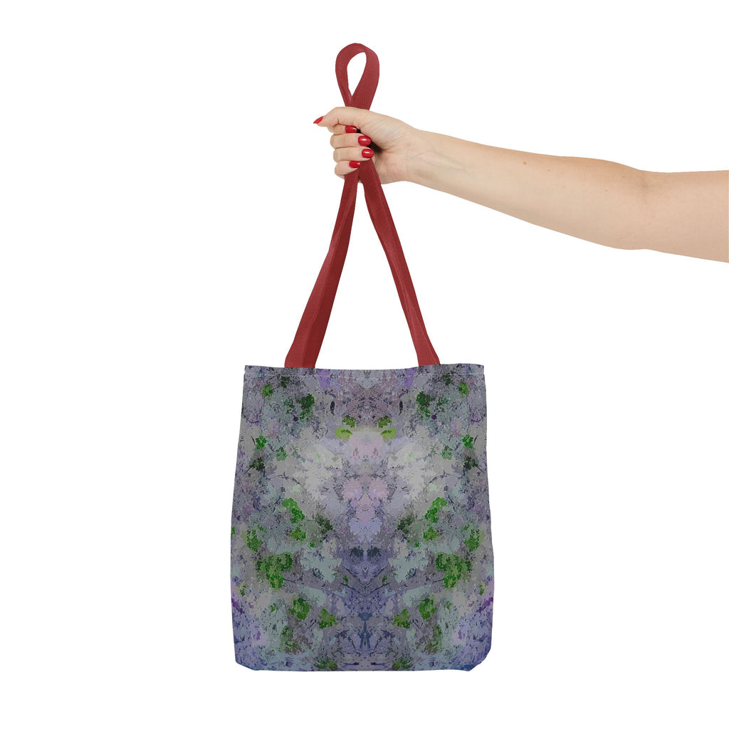Kaleidoscope Watercolor Tote Bag – Floral Abstract AOP Carryall