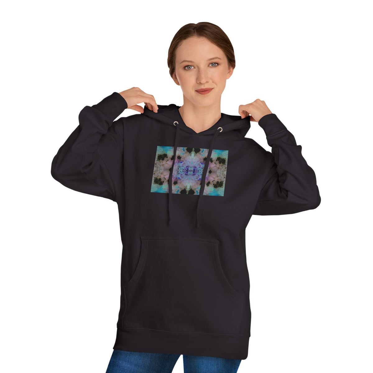 Abstract Kaleidoscope Hoodie — Symmetry Art Pullover