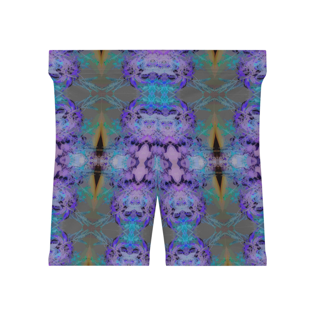 Kaleidoscope Floral Women's Biker Shorts