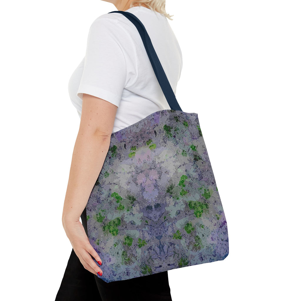 Kaleidoscope Watercolor Tote Bag – Floral Abstract AOP Carryall