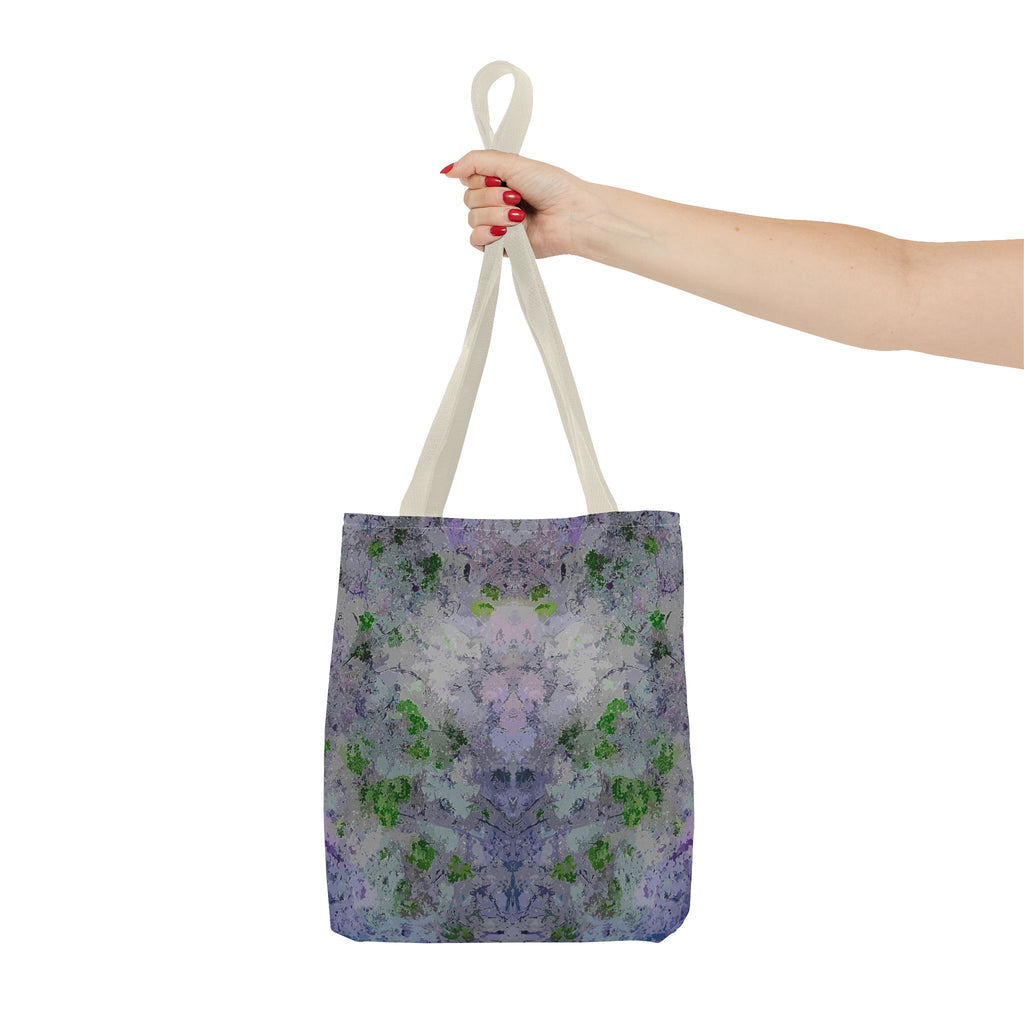 Kaleidoscope Watercolor Tote Bag – Floral Abstract AOP Carryall