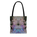 Floral Watercolor Mirror-Print Tote Bag — Pastel Bloom All-Over Print