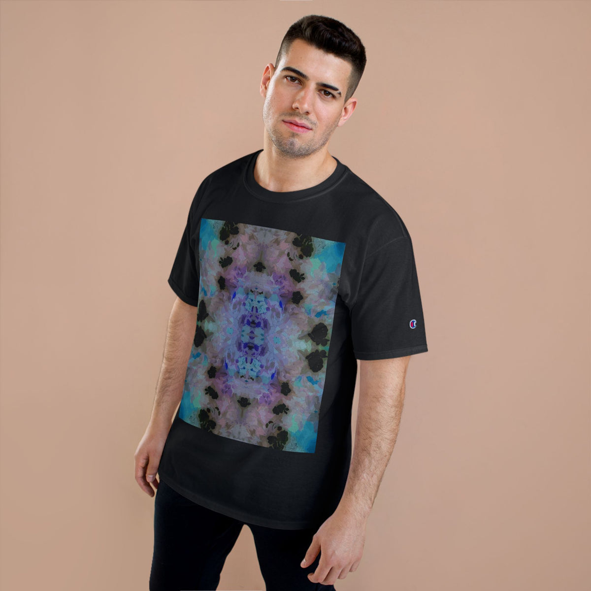 Kaleidoscope Tie-Dye Champion T-Shirt