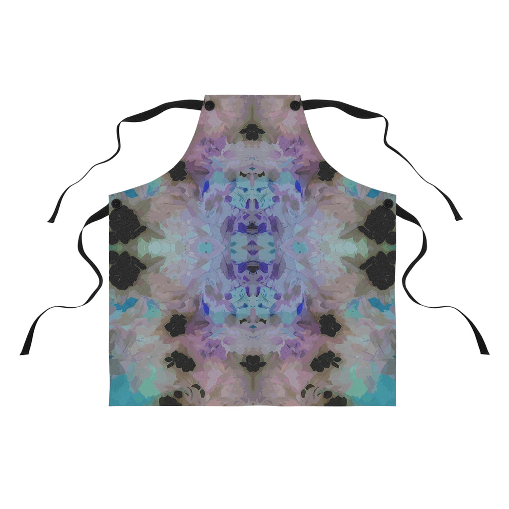 Abstract Lavender Kaleidoscope Apron