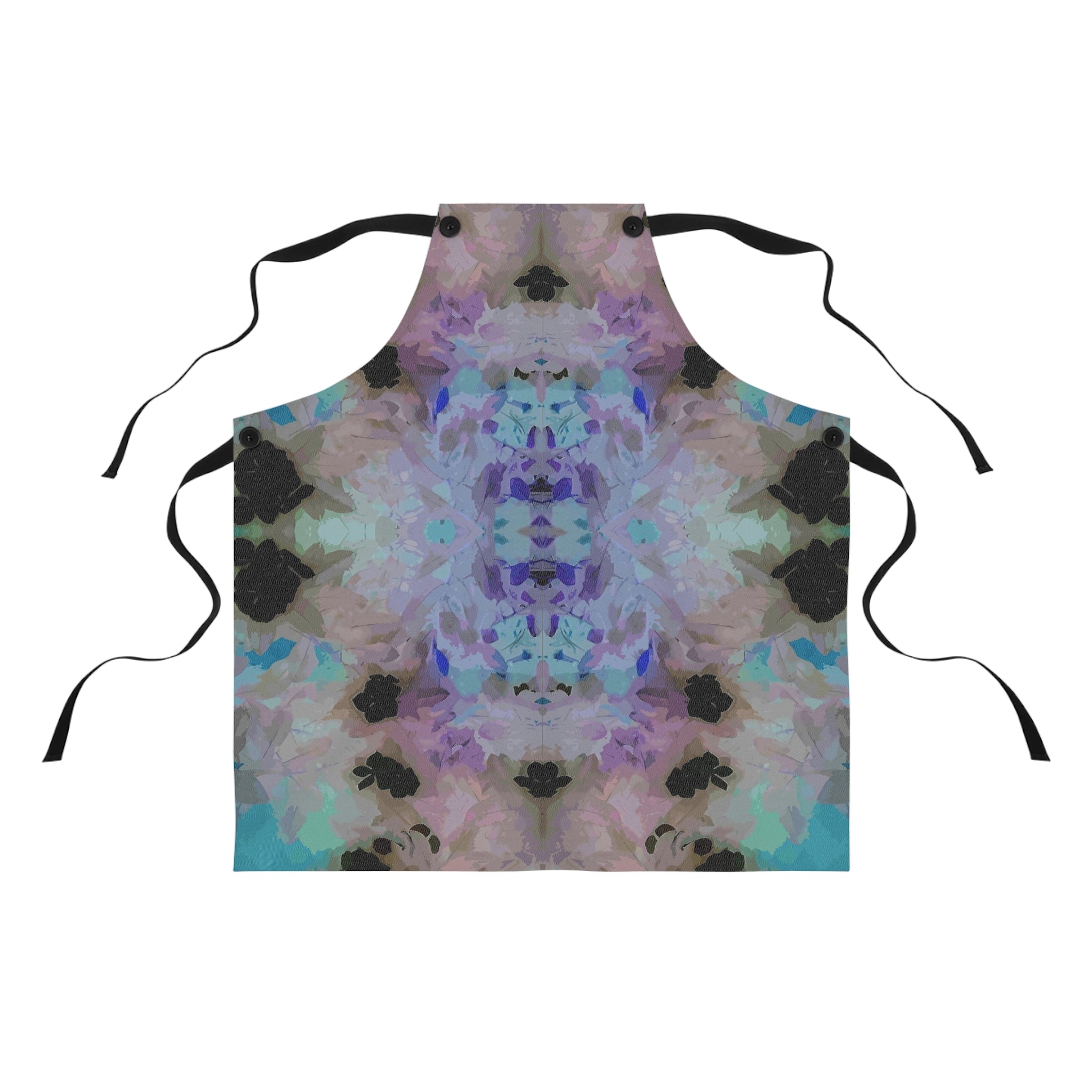 Abstract Lavender Kaleidoscope Apron