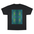 Abstract Green Glow Graphic T-Shirt