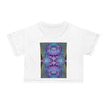 Psychedelic Kaleidoscope Crop Tee