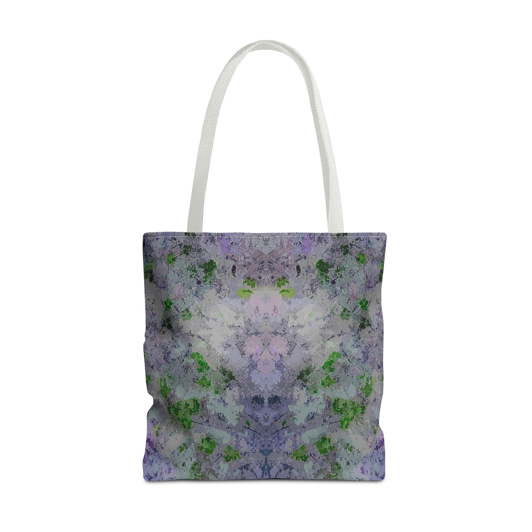 Kaleidoscope Watercolor Tote Bag – Floral Abstract AOP Carryall
