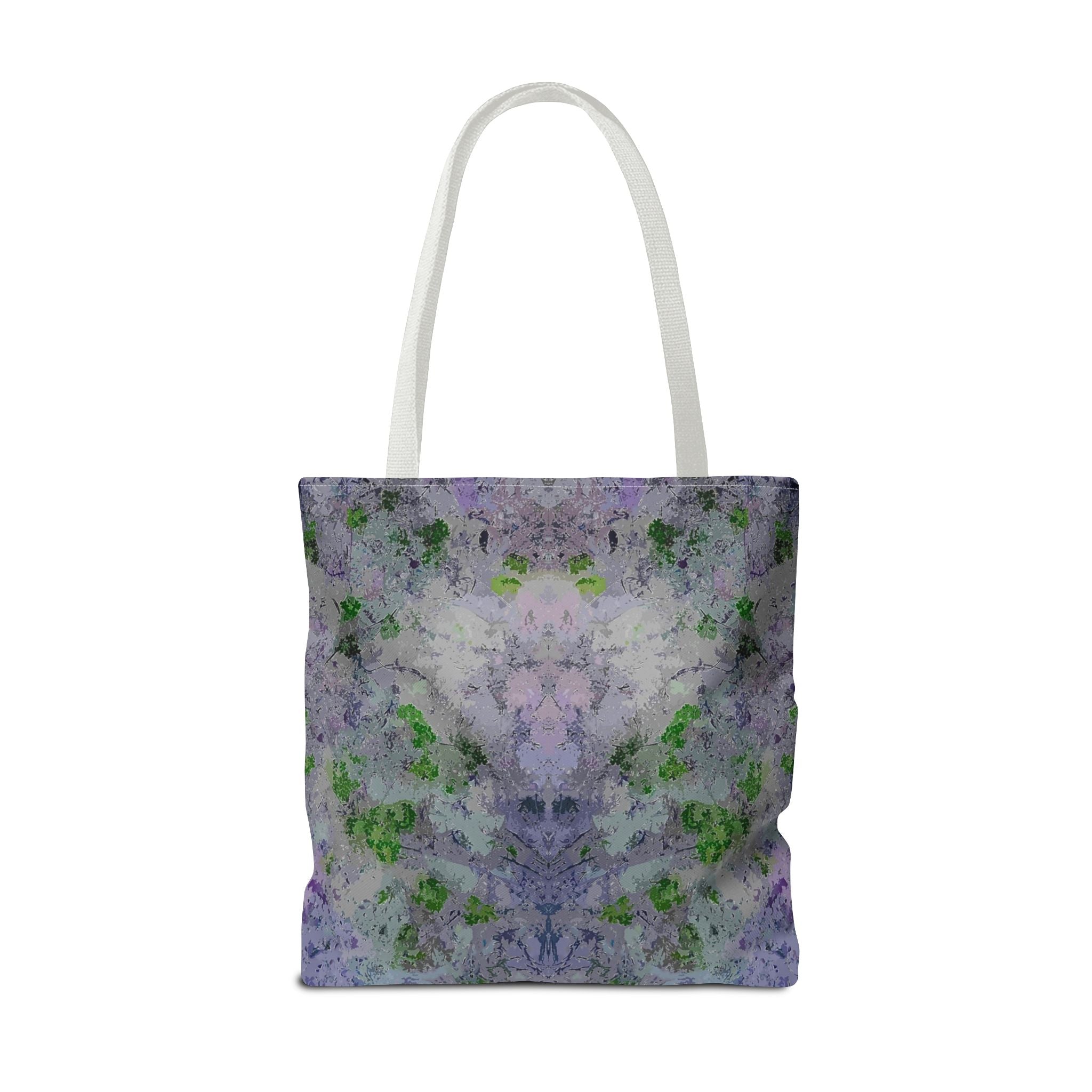 Kaleidoscope Watercolor Tote Bag – Floral Abstract AOP Carryall