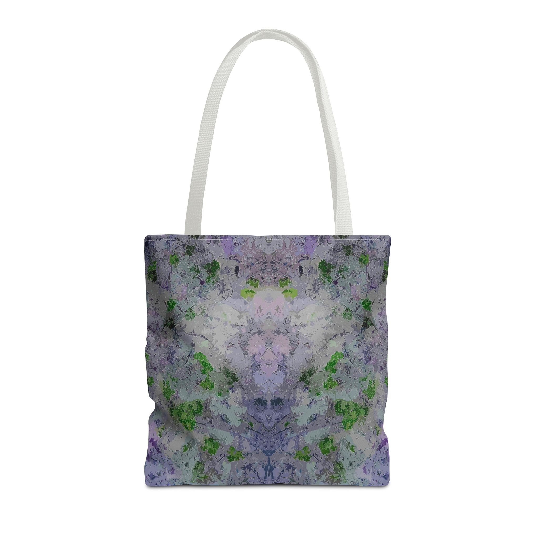 Kaleidoscope Watercolor Tote Bag – Floral Abstract AOP Carryall