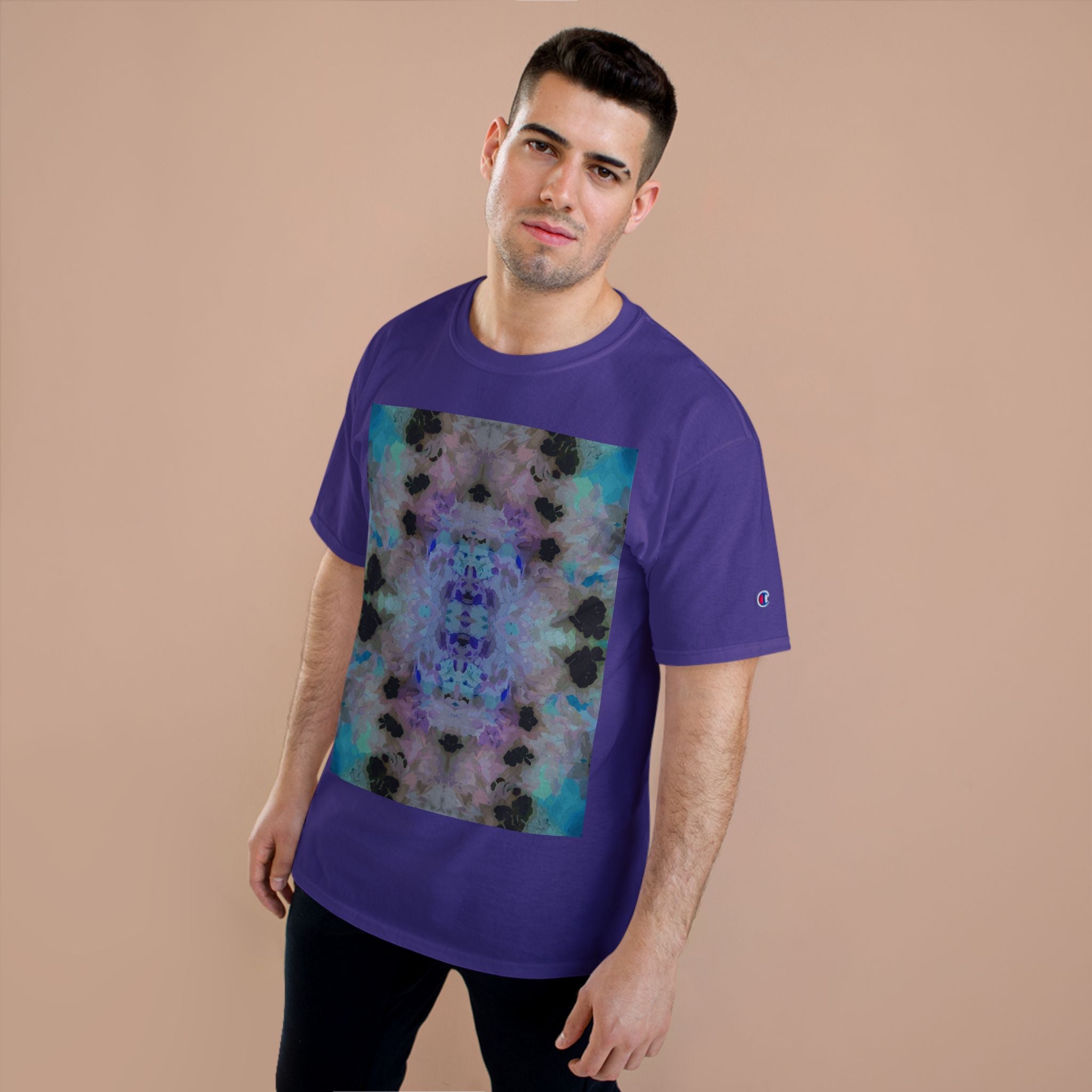 Kaleidoscope Tie-Dye Champion T-Shirt