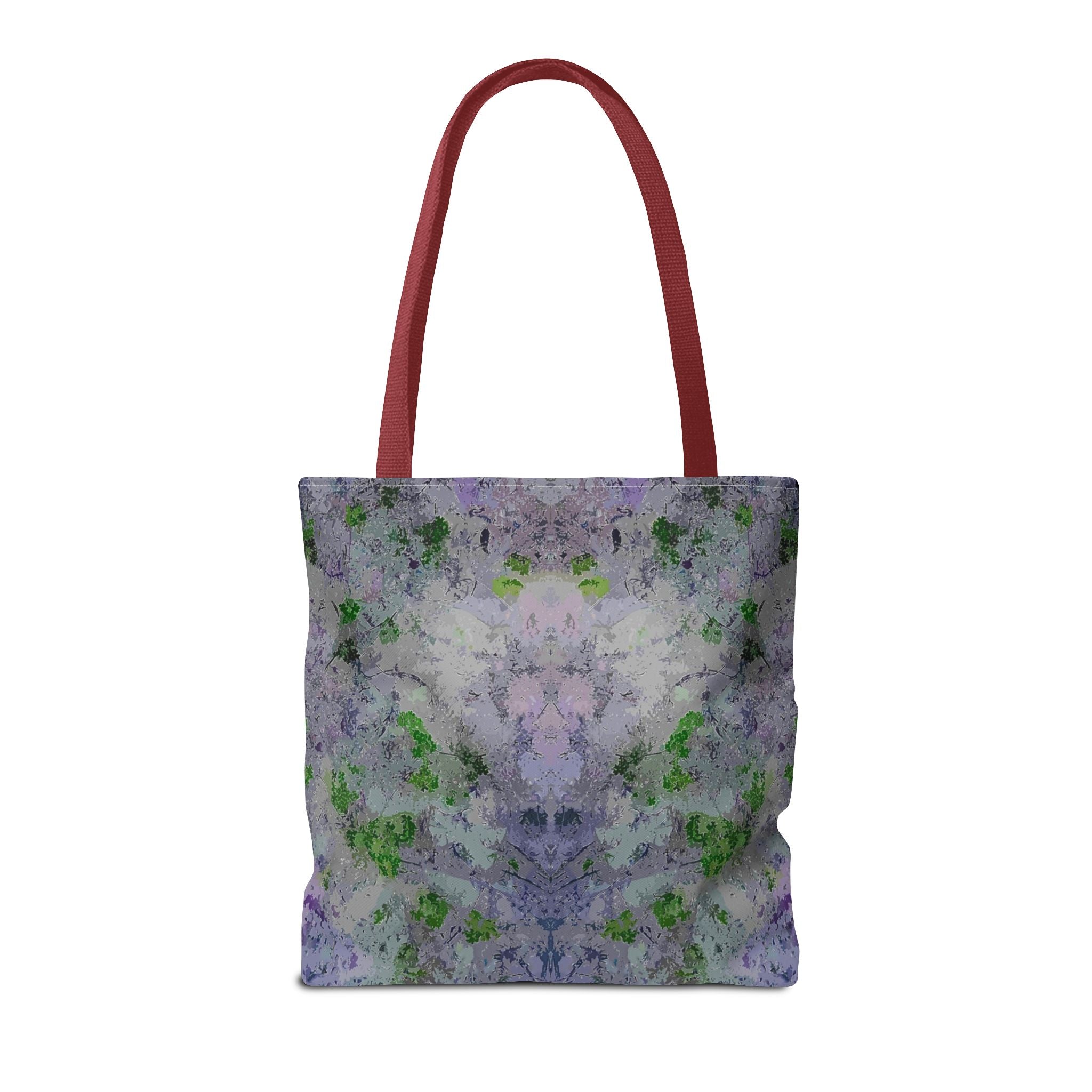 Kaleidoscope Watercolor Tote Bag – Floral Abstract AOP Carryall