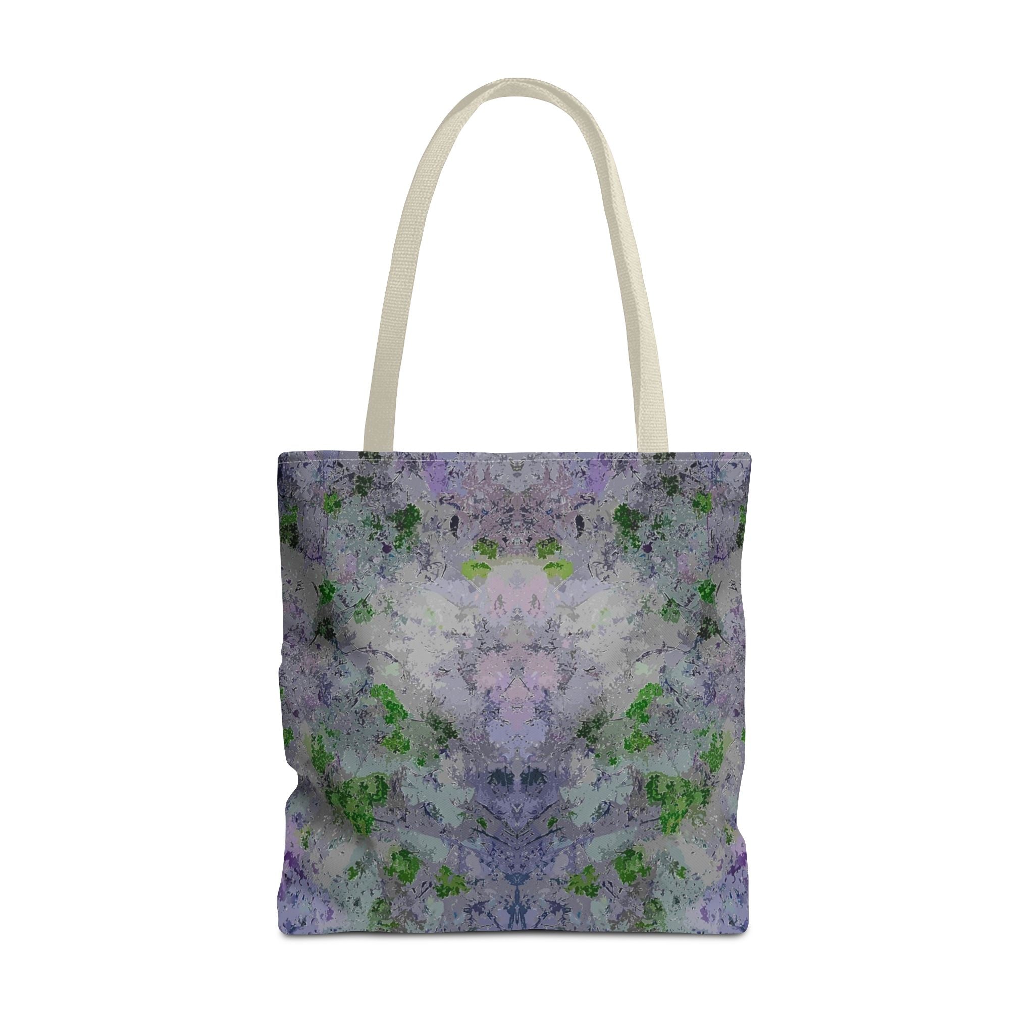 Kaleidoscope Watercolor Tote Bag – Floral Abstract AOP Carryall