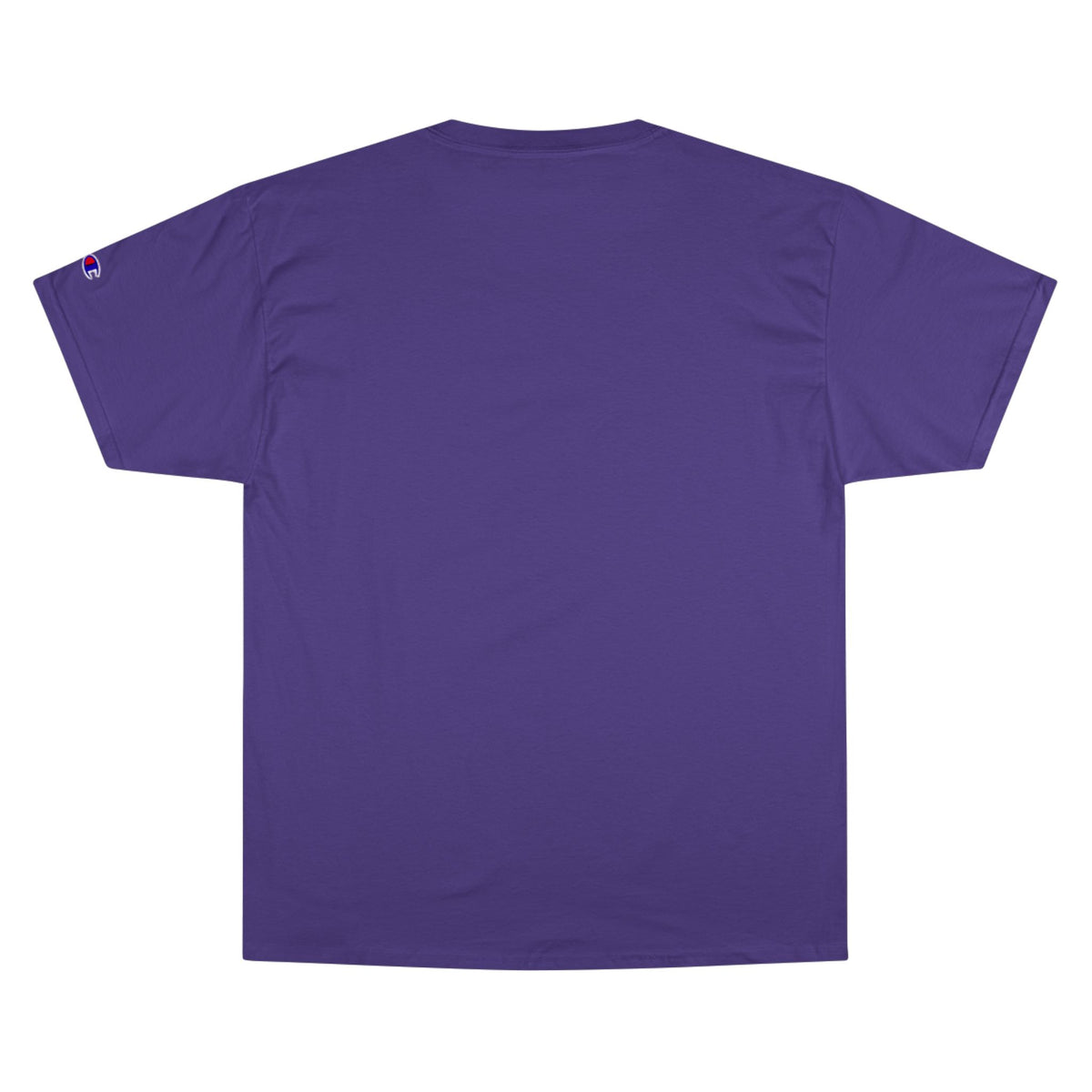 Champion T-Shirt — Purple Kaleidoscope Tie-Dye Graphic Tee