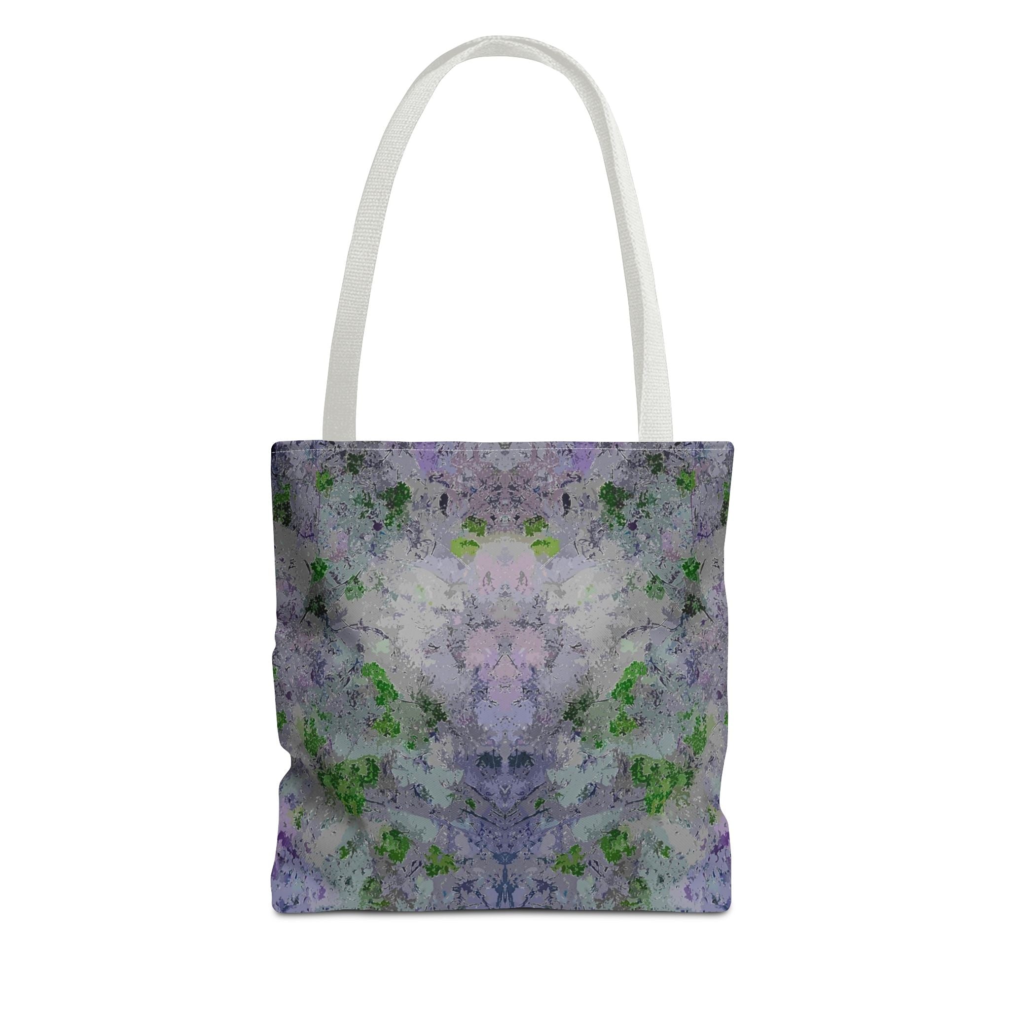 Kaleidoscope Watercolor Tote Bag – Floral Abstract AOP Carryall
