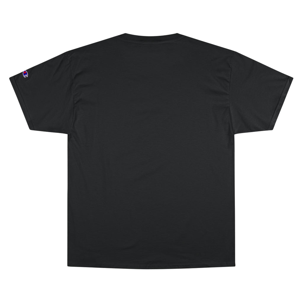 Champion T-Shirt — Purple Kaleidoscope Tie-Dye Graphic Tee