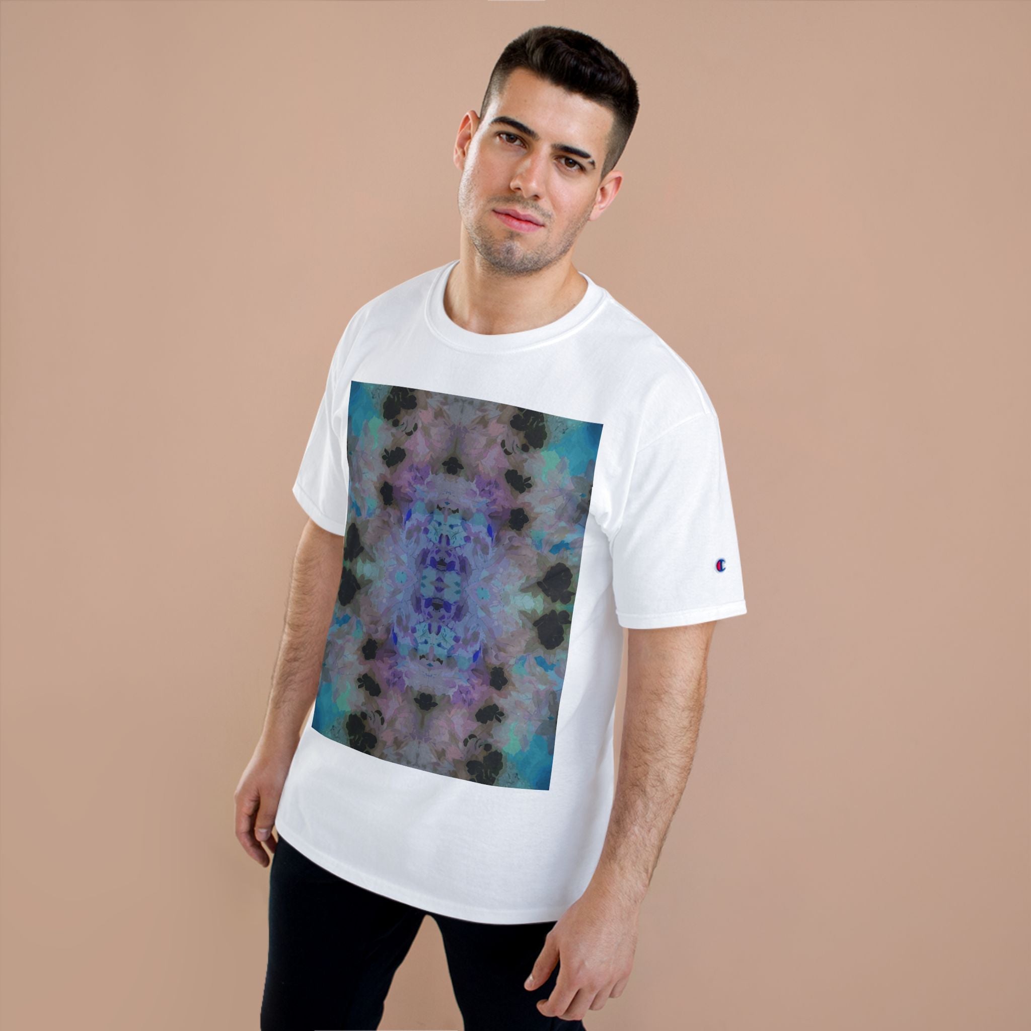 Kaleidoscope Tie-Dye Champion T-Shirt