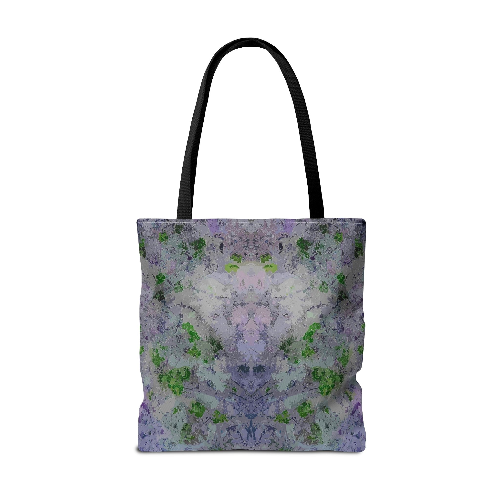 Kaleidoscope Watercolor Tote Bag – Floral Abstract AOP Carryall