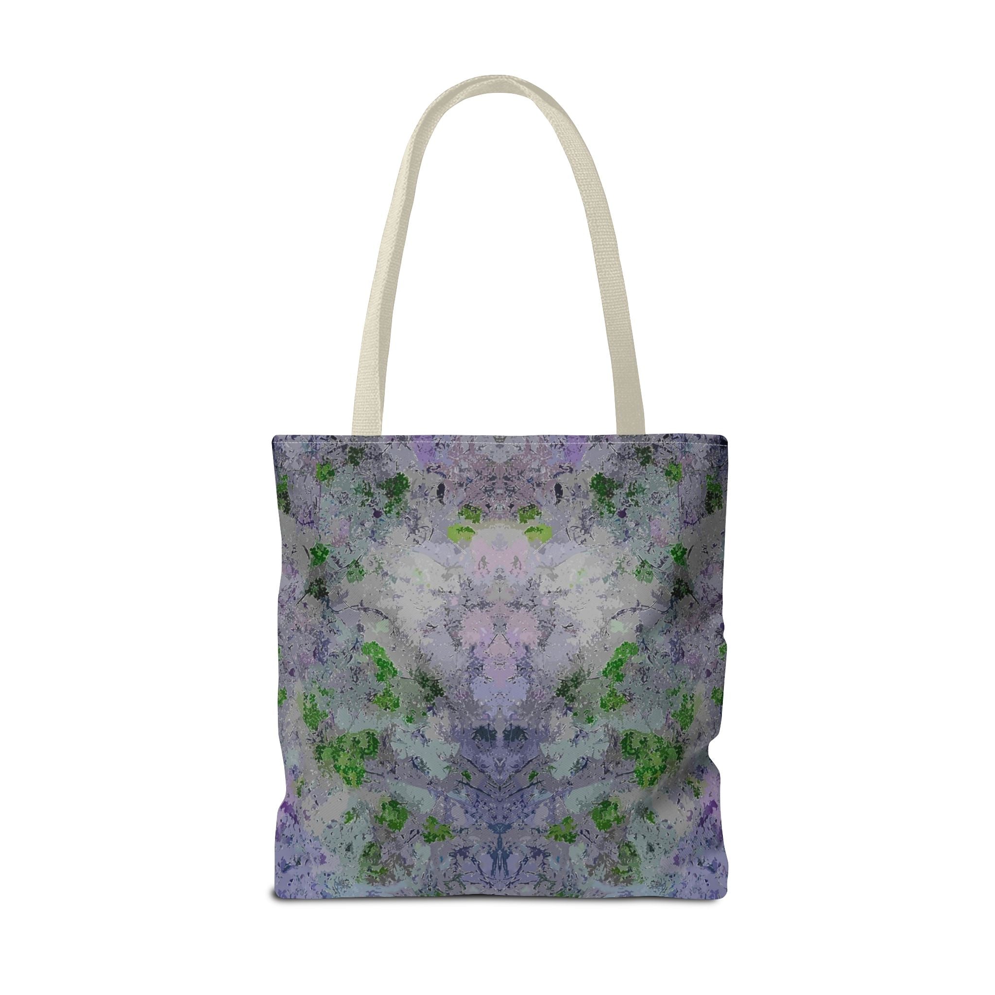 Kaleidoscope Watercolor Tote Bag – Floral Abstract AOP Carryall