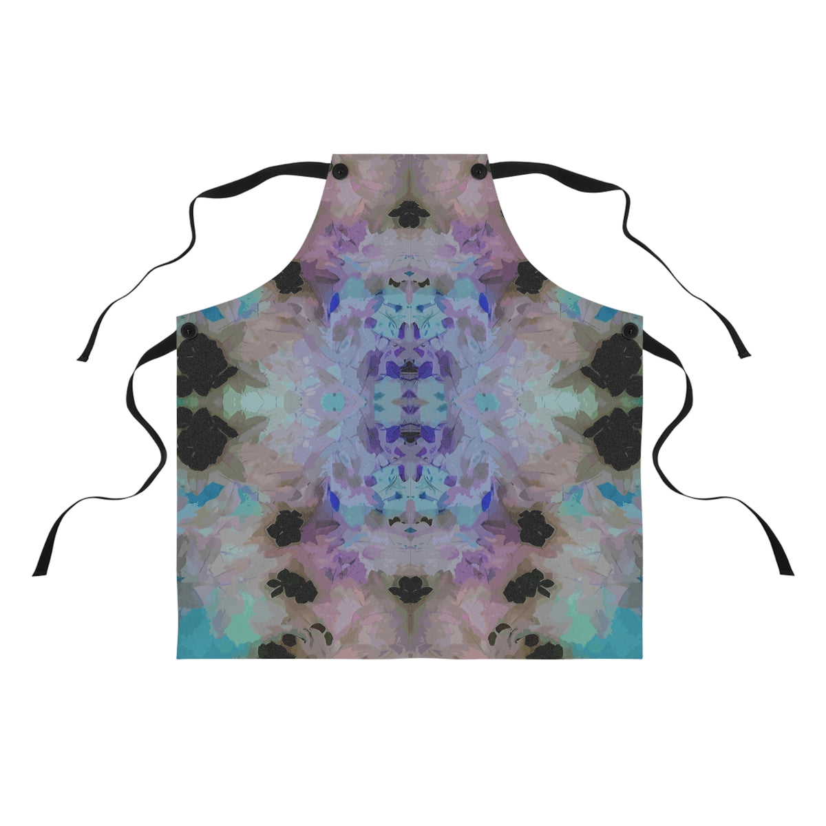 Abstract Lavender Kaleidoscope Apron