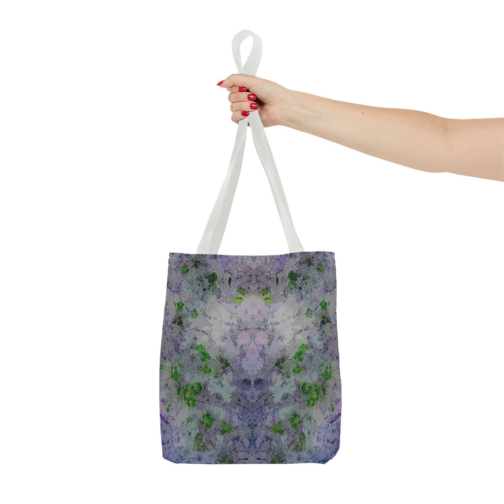 Kaleidoscope Watercolor Tote Bag – Floral Abstract AOP Carryall