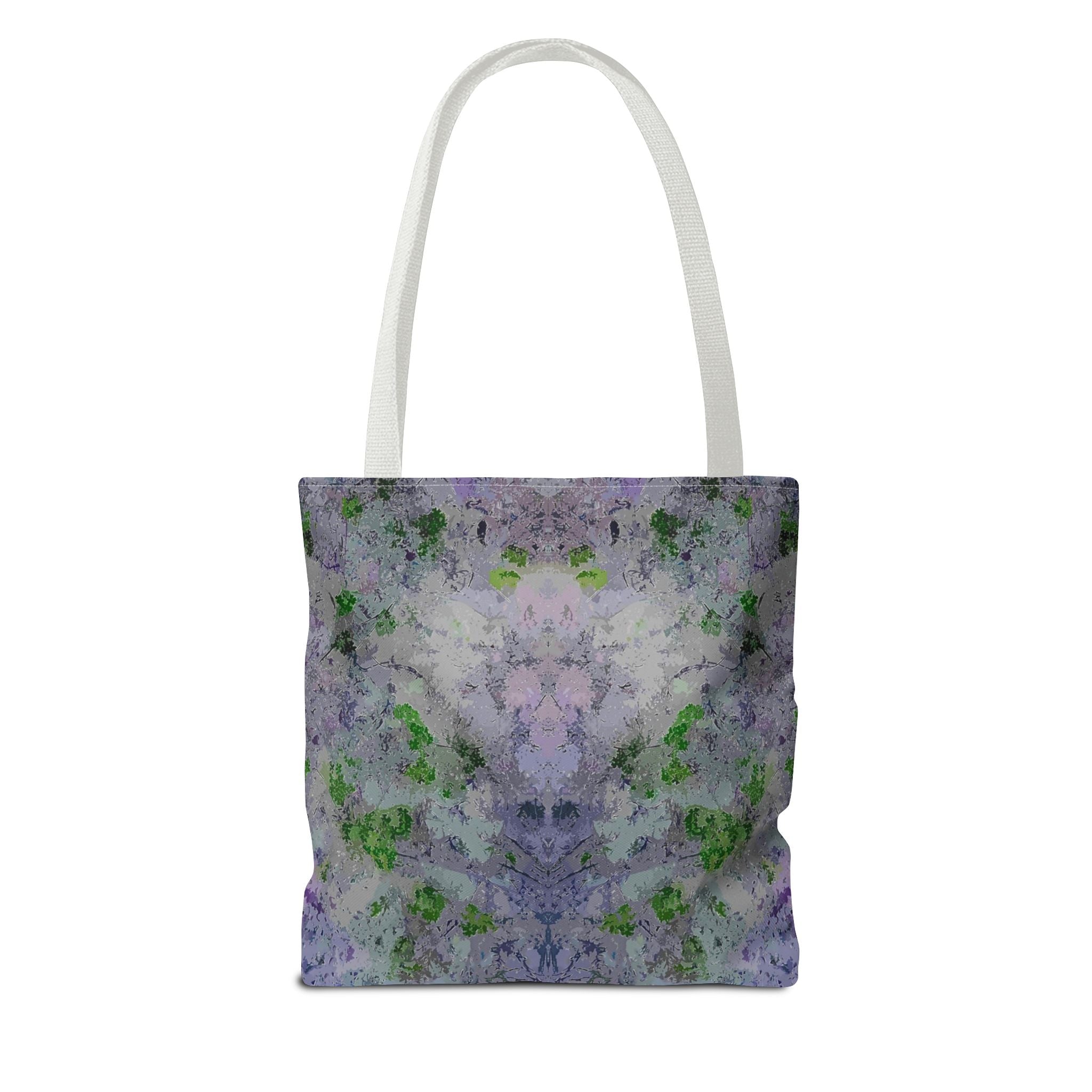 Kaleidoscope Watercolor Tote Bag – Floral Abstract AOP Carryall