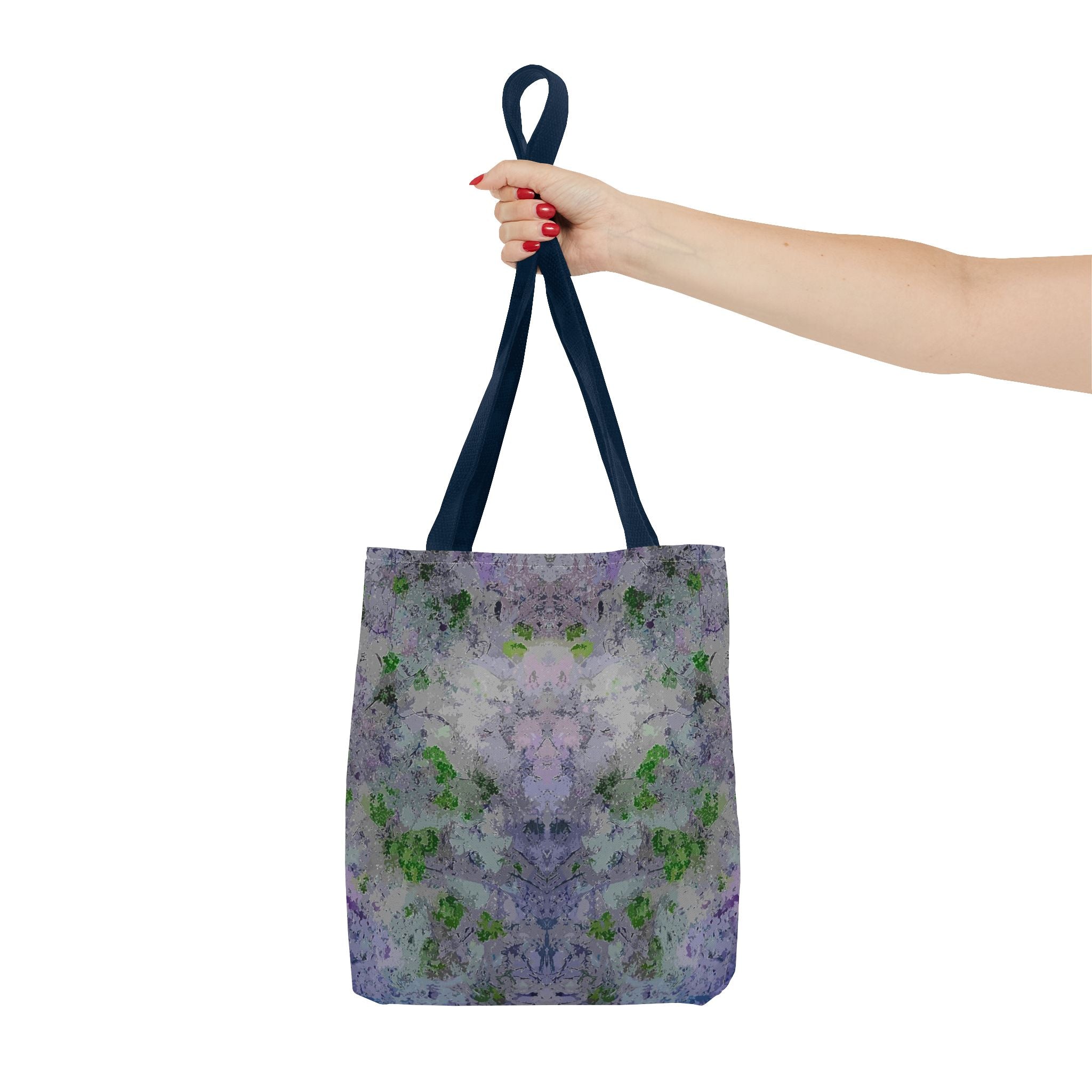 Kaleidoscope Watercolor Tote Bag – Floral Abstract AOP Carryall