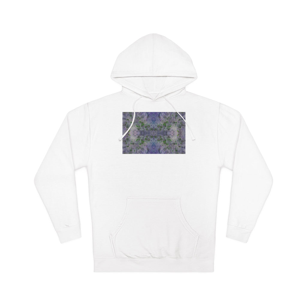 Kaleidoscope Floral Hoodie — Abstract Symmetry Graphic Sweatshirt