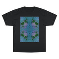 Abstract Blue-Green Kaleidoscope T-Shirt
