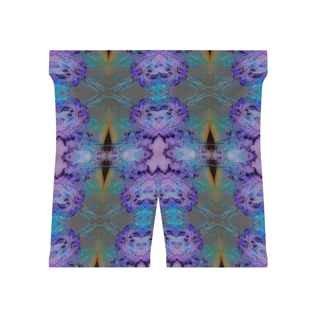 Kaleidoscope Floral Women's Biker Shorts