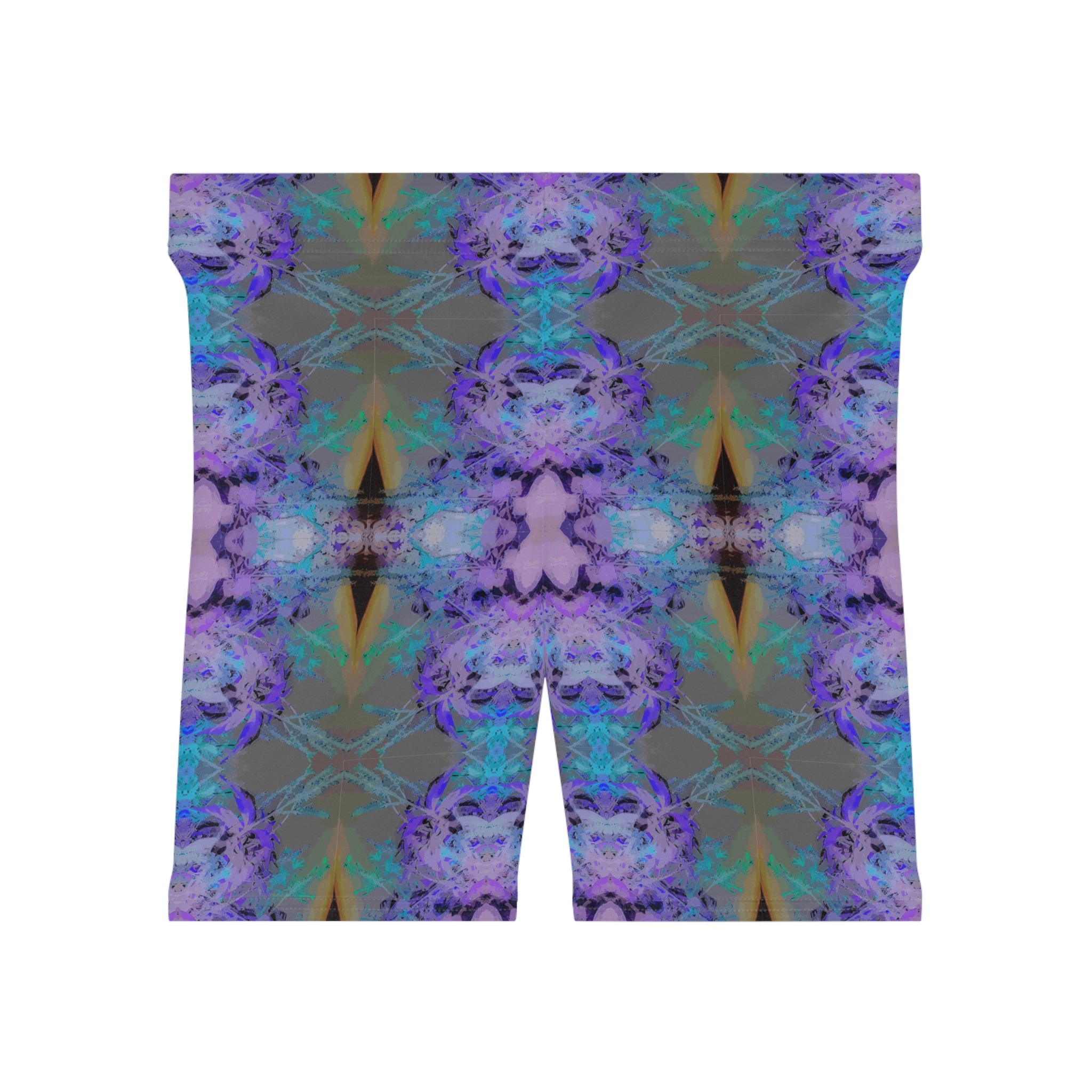 Kaleidoscope Floral Women's Biker Shorts