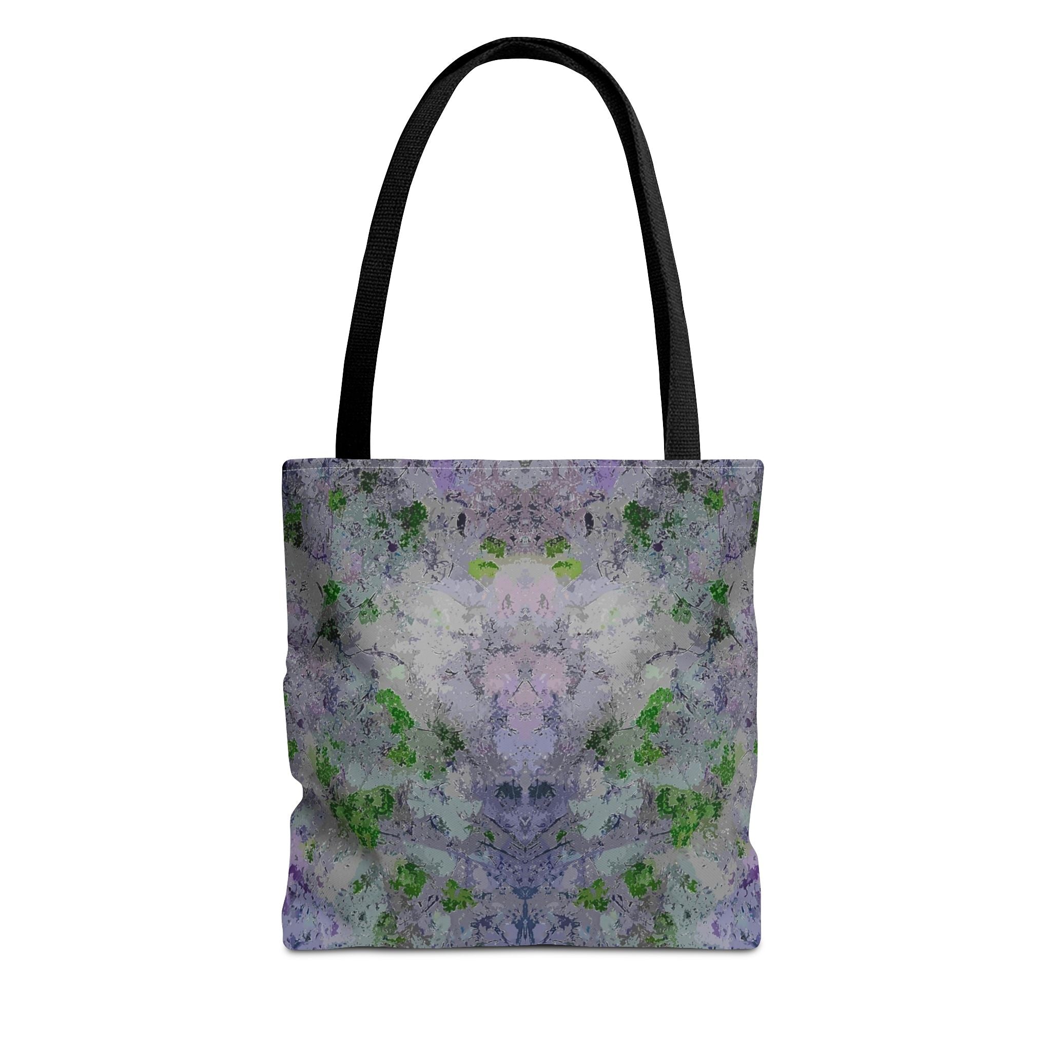 Kaleidoscope Watercolor Tote Bag – Floral Abstract AOP Carryall