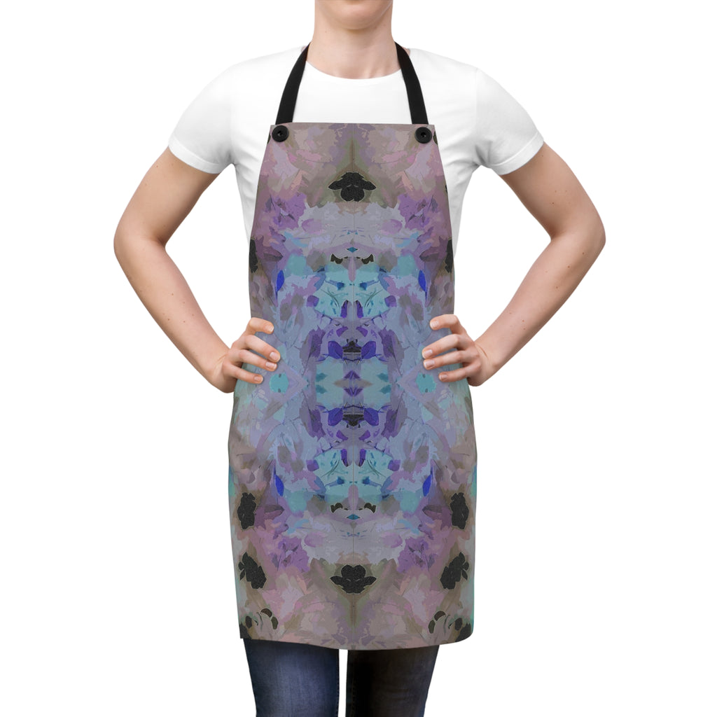 Abstract Lavender Kaleidoscope Apron
