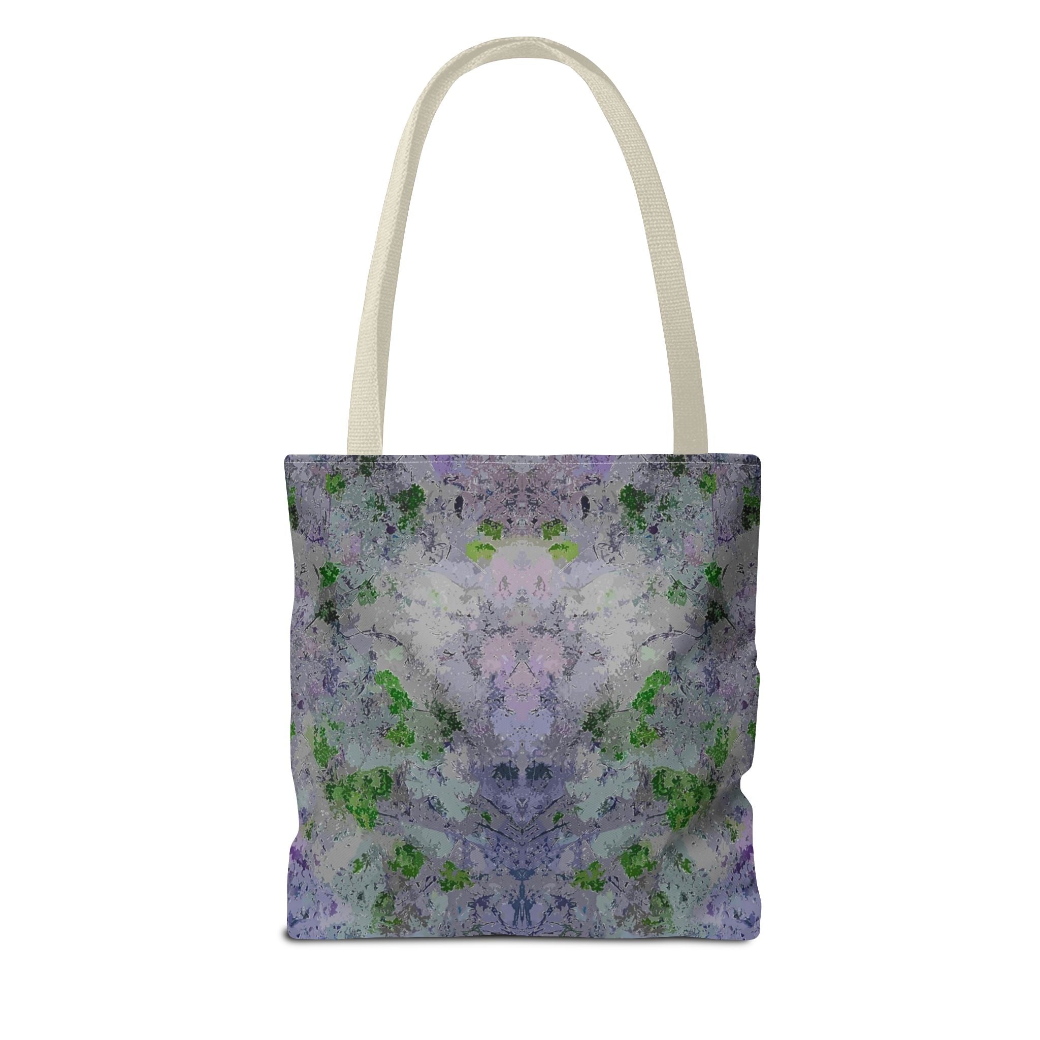 Kaleidoscope Watercolor Tote Bag – Floral Abstract AOP Carryall