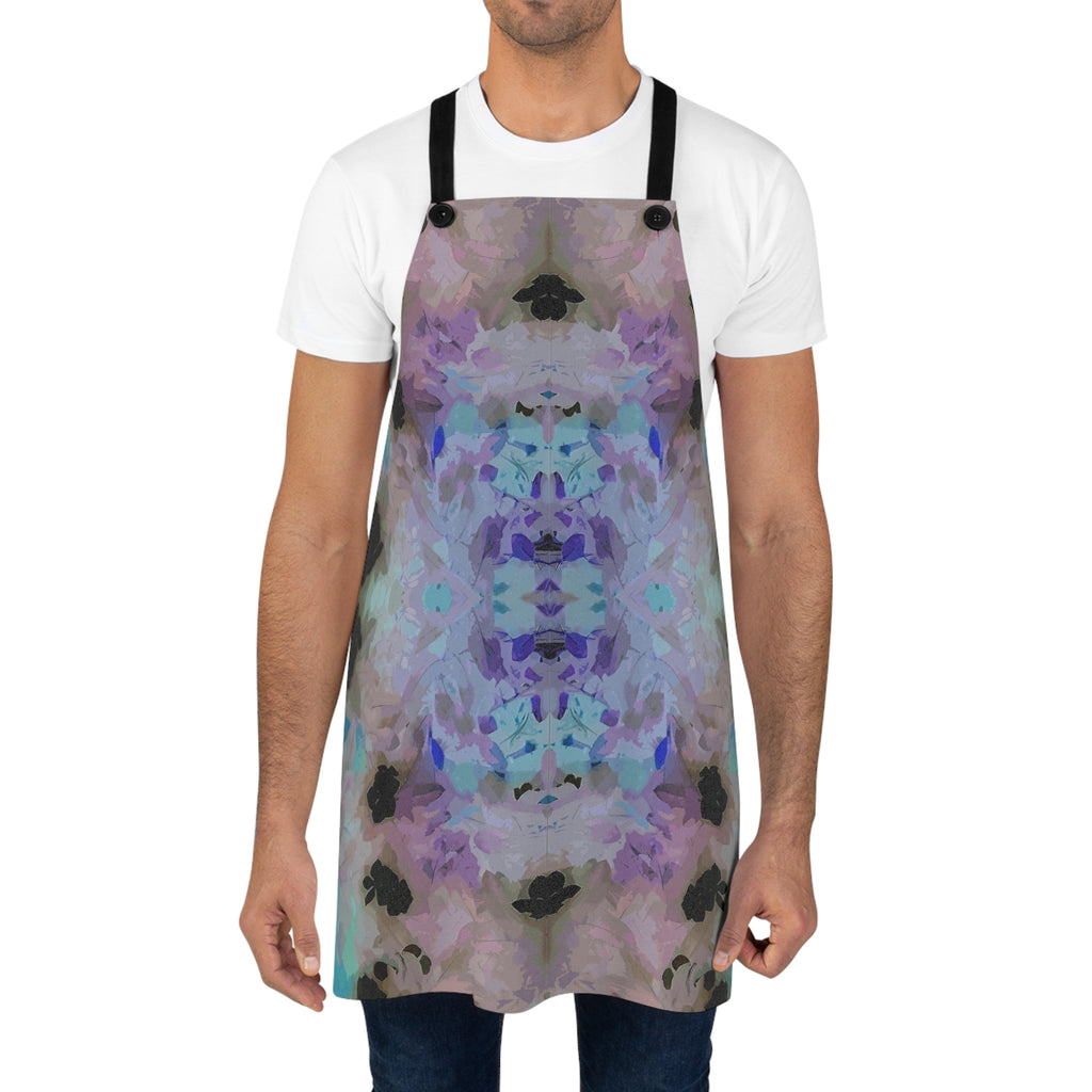 Abstract Lavender Kaleidoscope Apron