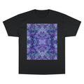 Champion T-Shirt — Purple Kaleidoscope Tie-Dye Graphic Tee