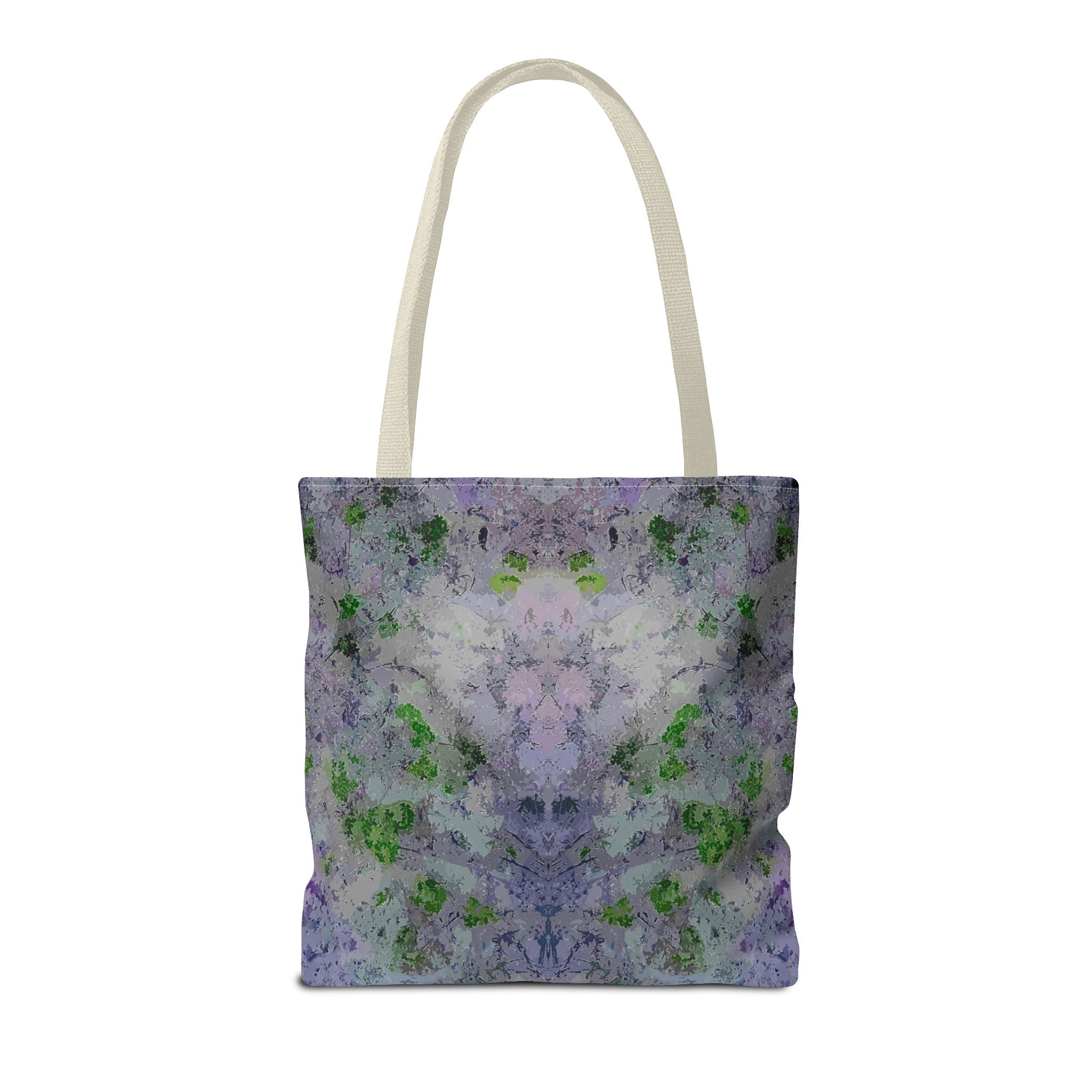 Kaleidoscope Watercolor Tote Bag – Floral Abstract AOP Carryall