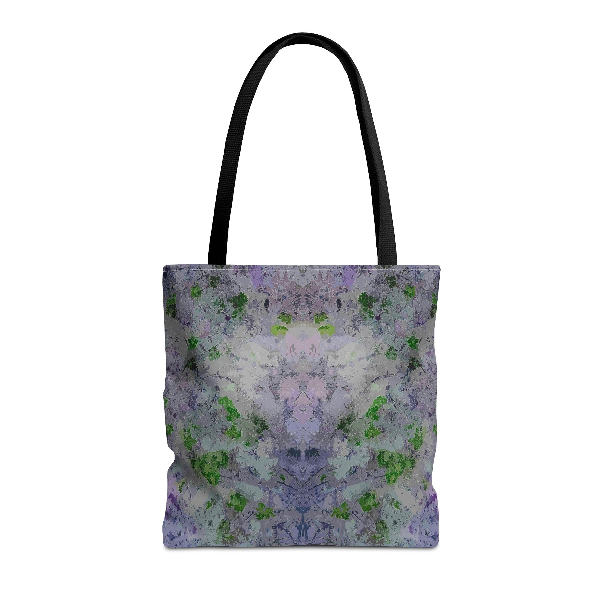 Kaleidoscope Watercolor Tote Bag – Floral Abstract AOP Carryall