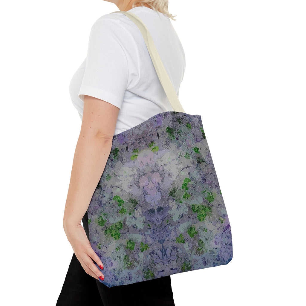 Kaleidoscope Watercolor Tote Bag – Floral Abstract AOP Carryall