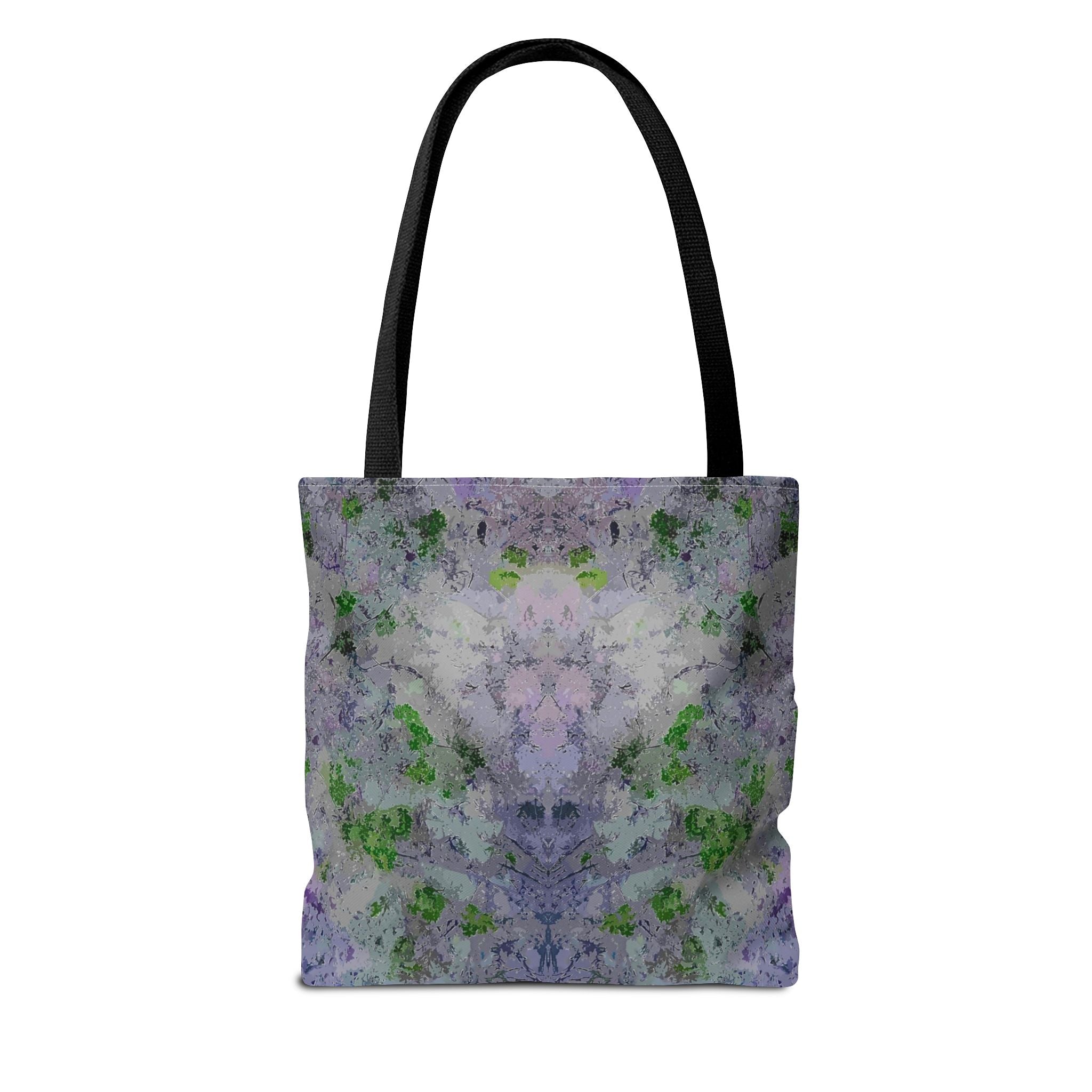 Kaleidoscope Watercolor Tote Bag – Floral Abstract AOP Carryall