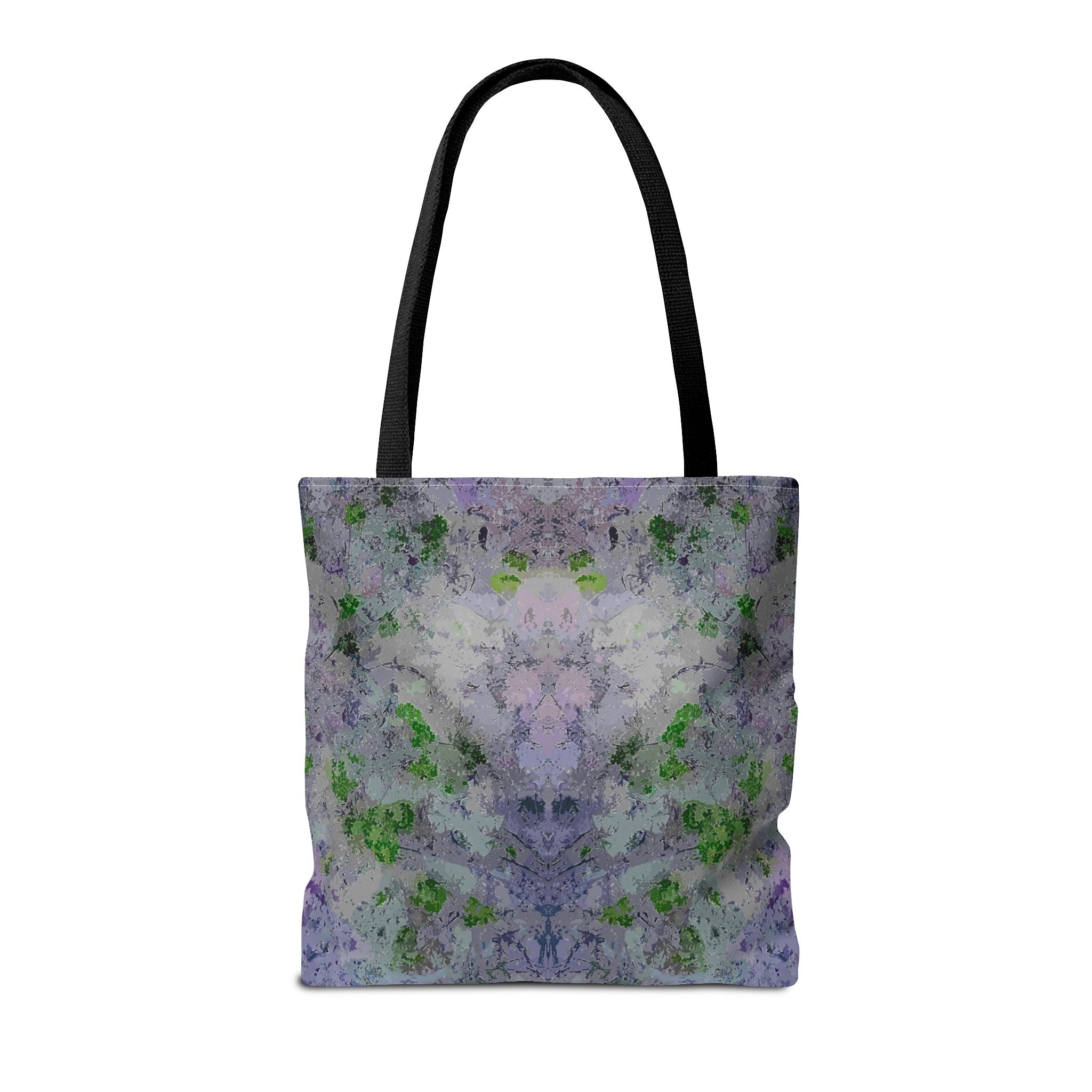 Kaleidoscope Watercolor Tote Bag – Floral Abstract AOP Carryall